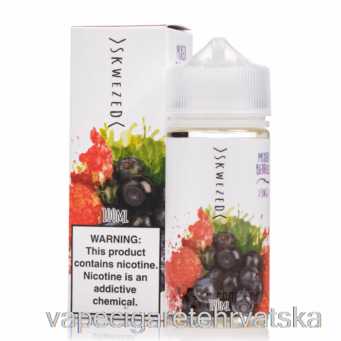 Vape Hrvatska Miješano Bobičasto Voće - Skwezed - 100ml 3mg